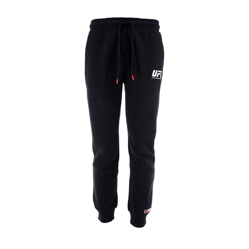 UFC OFFICIAL logo pants-BLACK